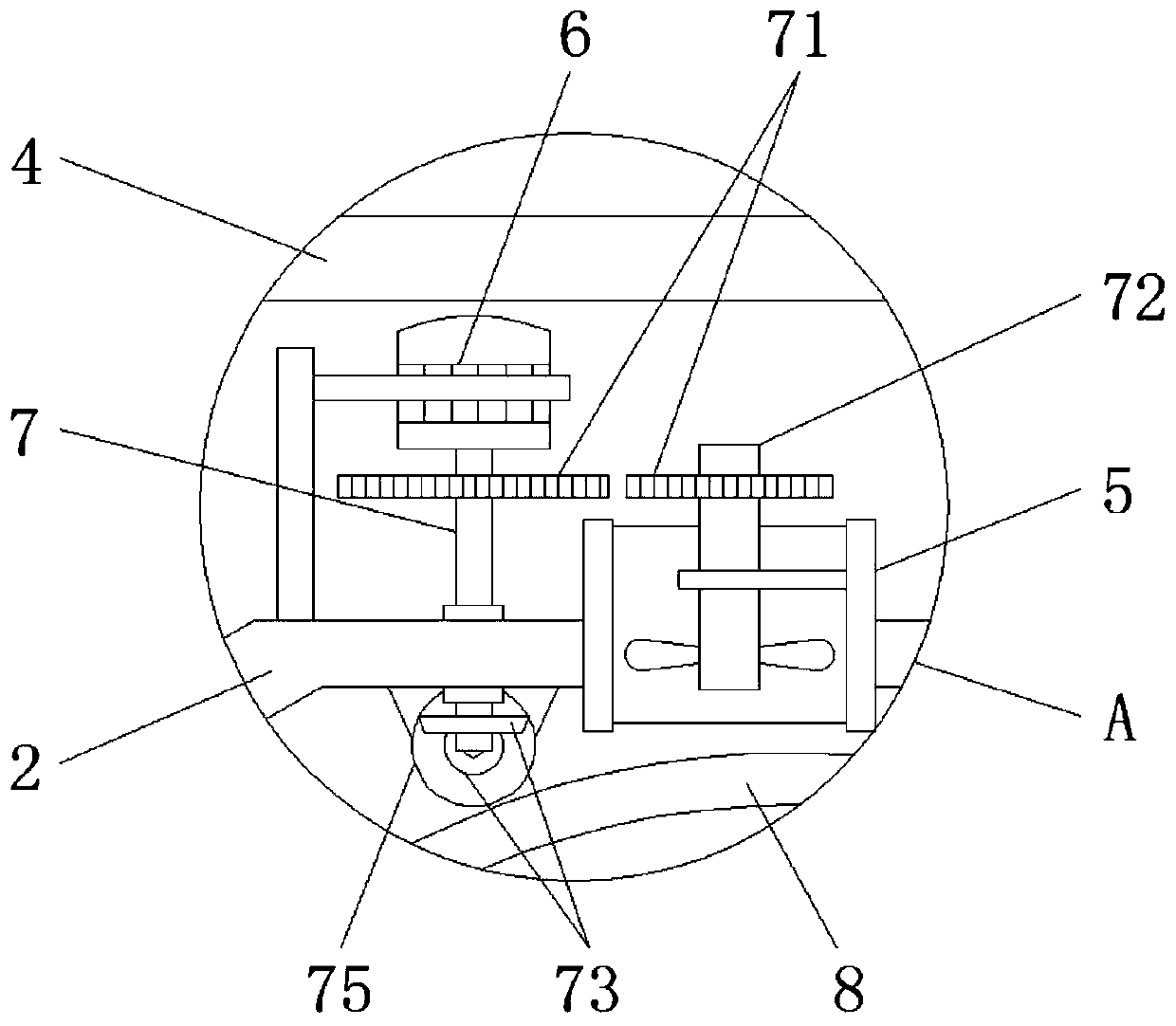 Compression roller structure for pavement compactor