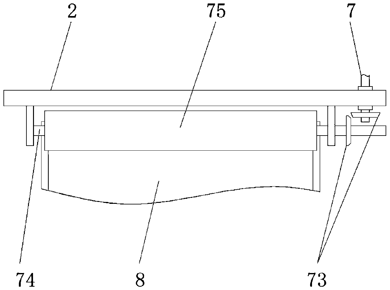 Compression roller structure for pavement compactor