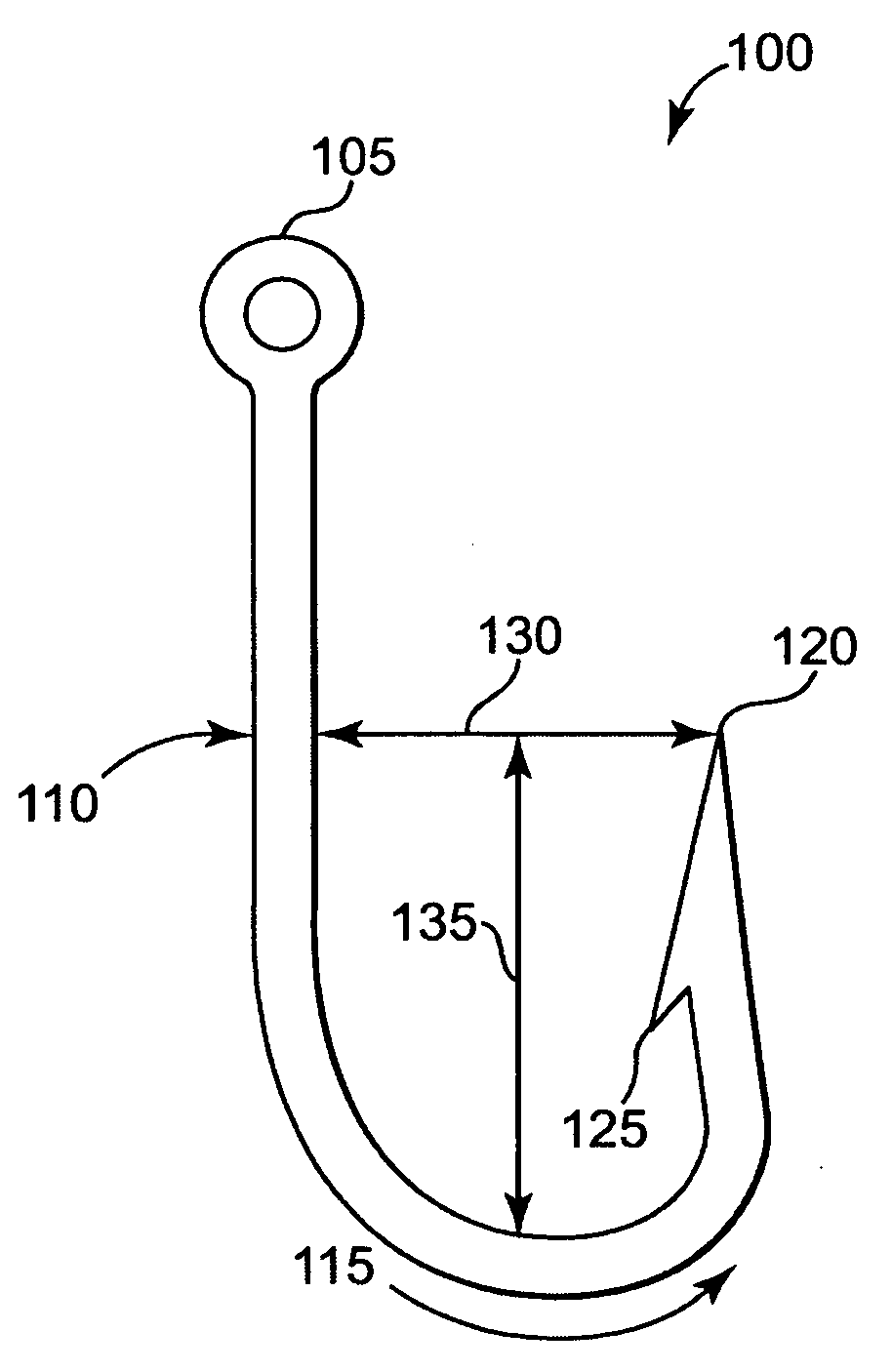 Fish hook made of an in situ composite of bulk-solidifying amorphous alloy