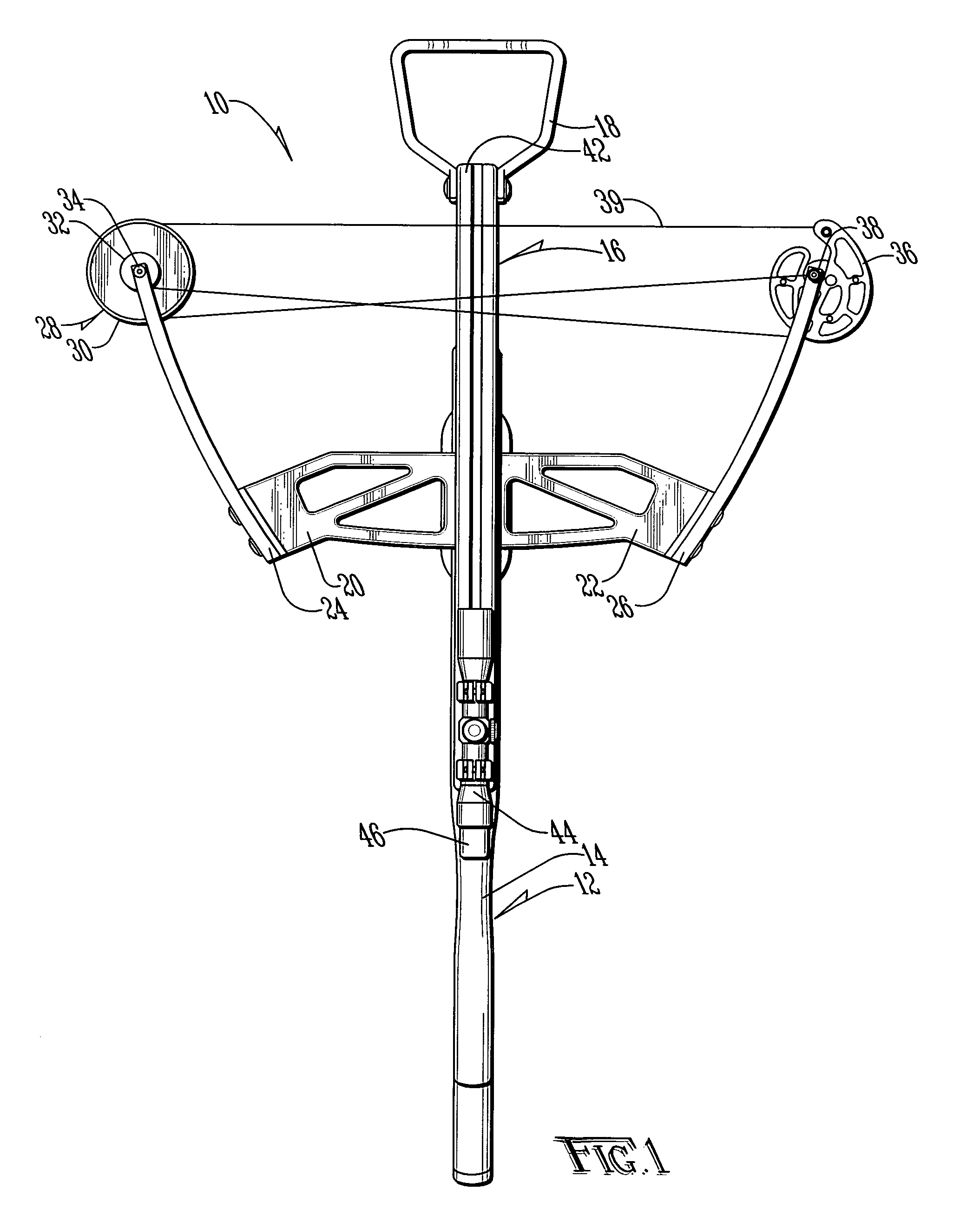 Crossbow cocking assembly