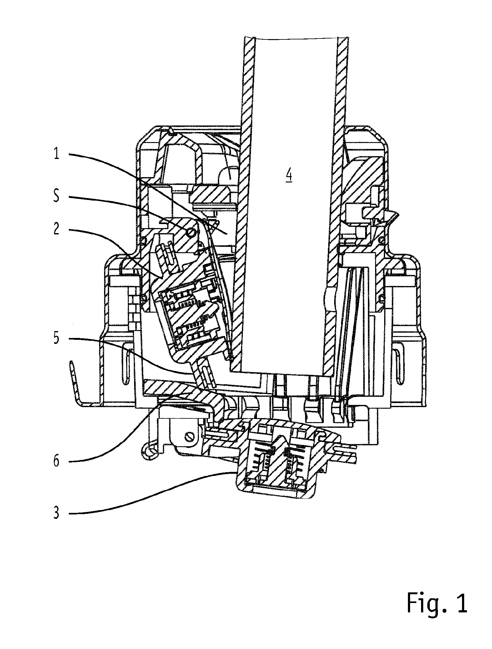 Capless filler neck