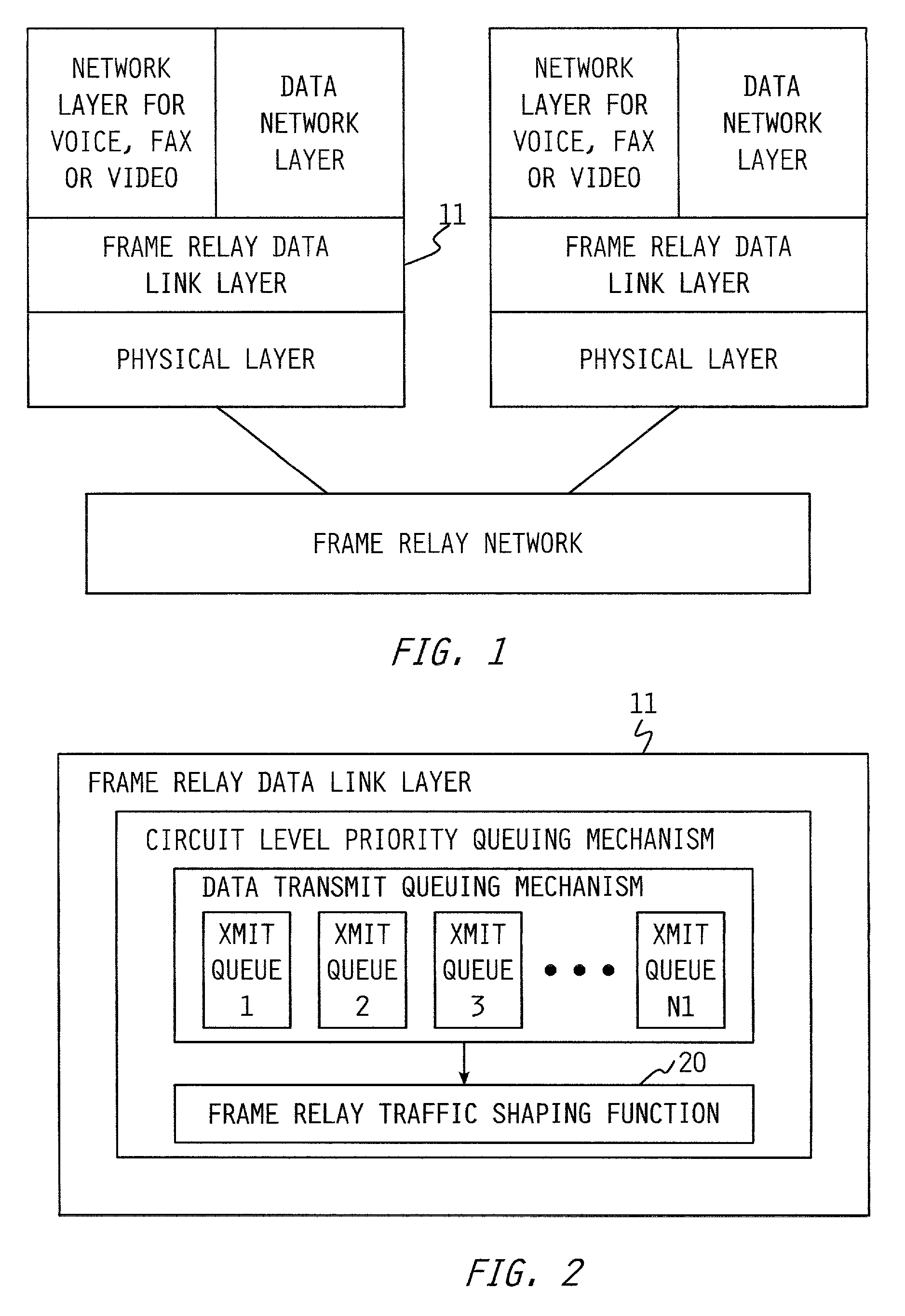 Optimizing fragment sizes in frame relay networks