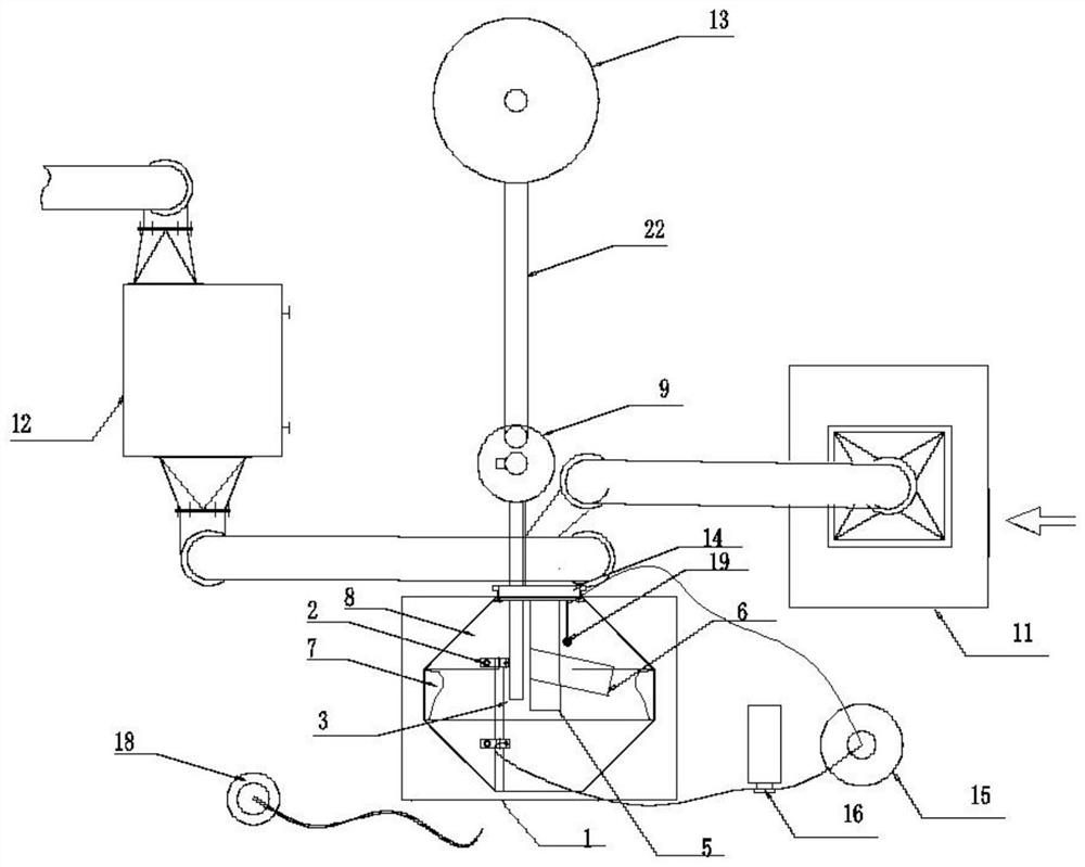 Matrix powder coating equipment for spherical nuclear fuel particles and technological method