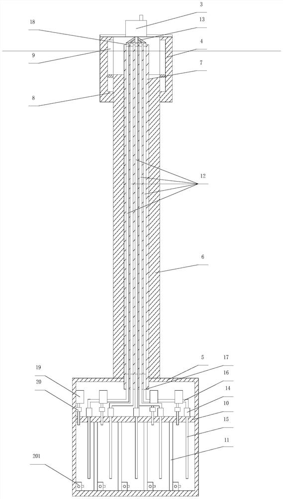 Multifunctional fountain with lamp