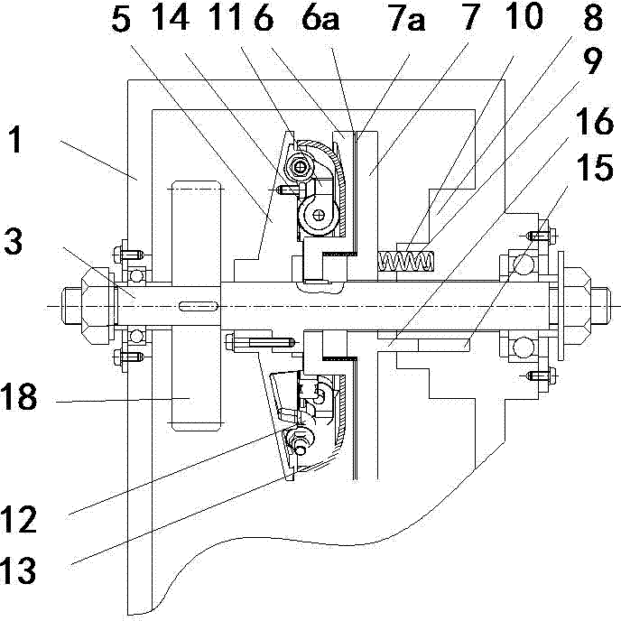 Fixed self-adaptive elastic force firefighting escape slow-descending system