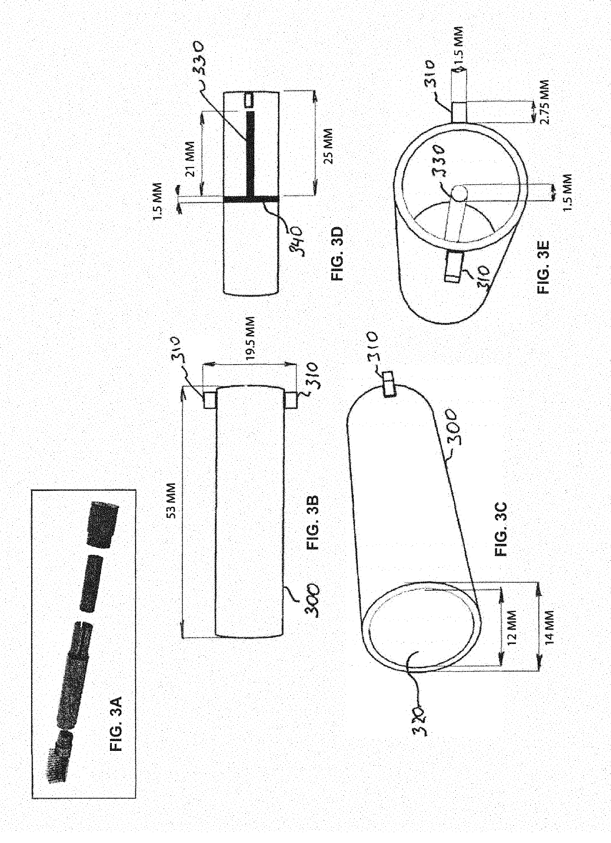 Modular hair brush dispensing styling products