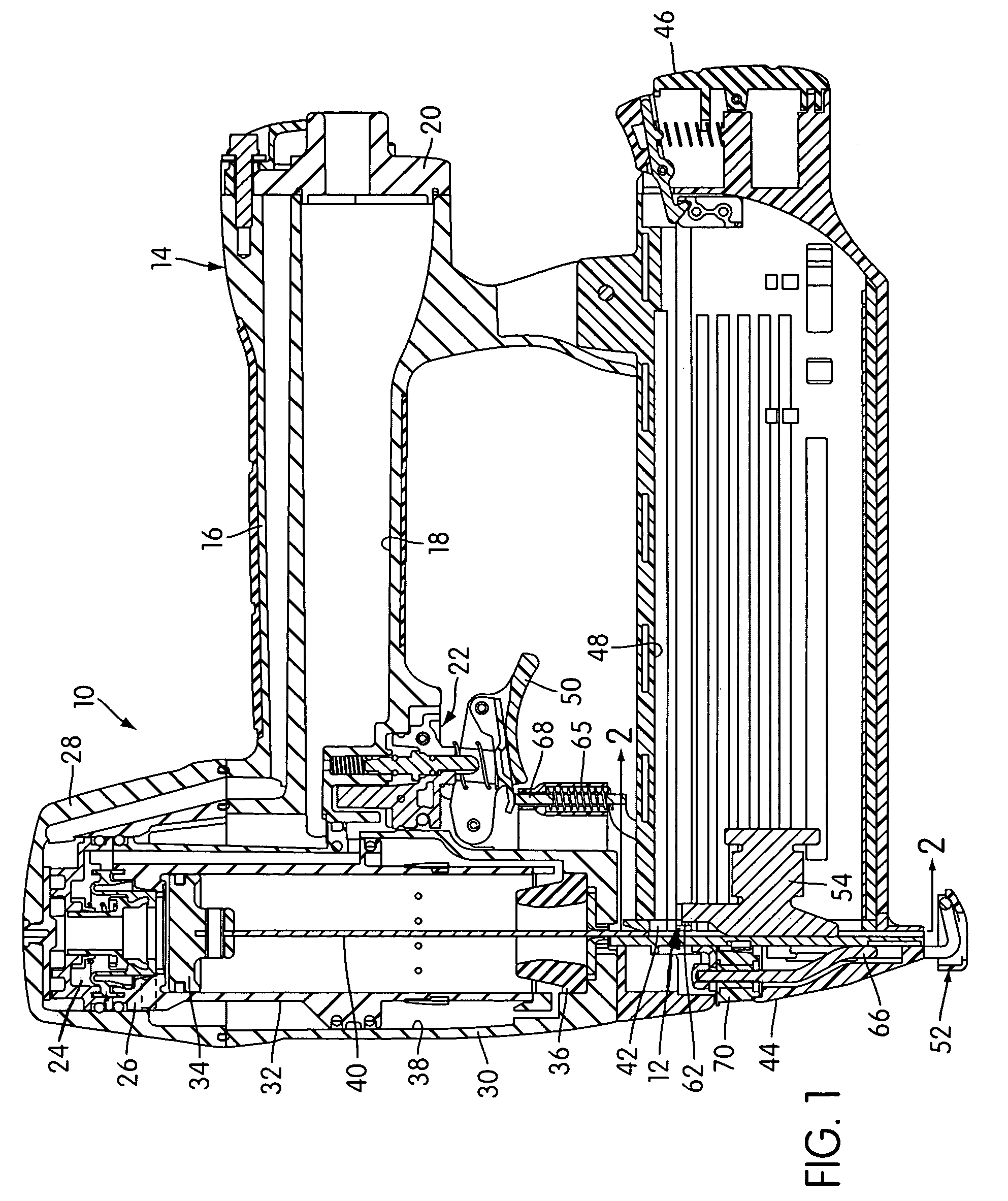 Fastener driving device