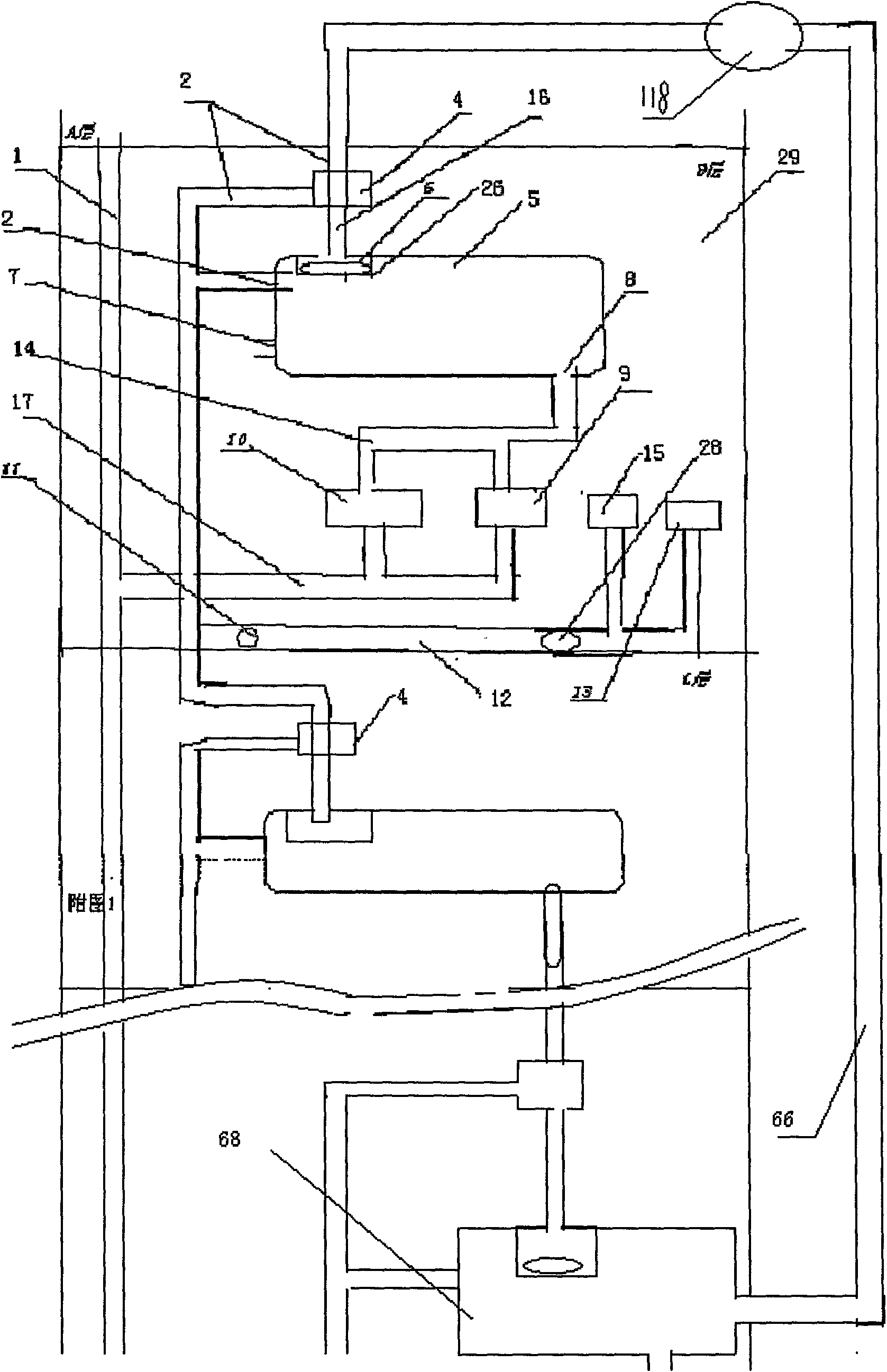 Integrated water saving system