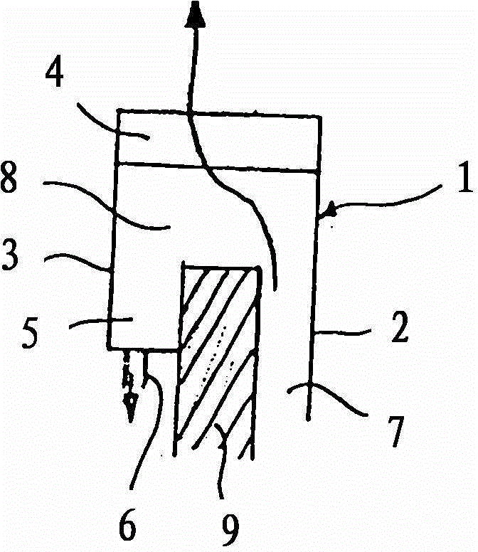 Ducts and condensate edge film collection and discharge devices for installation therein