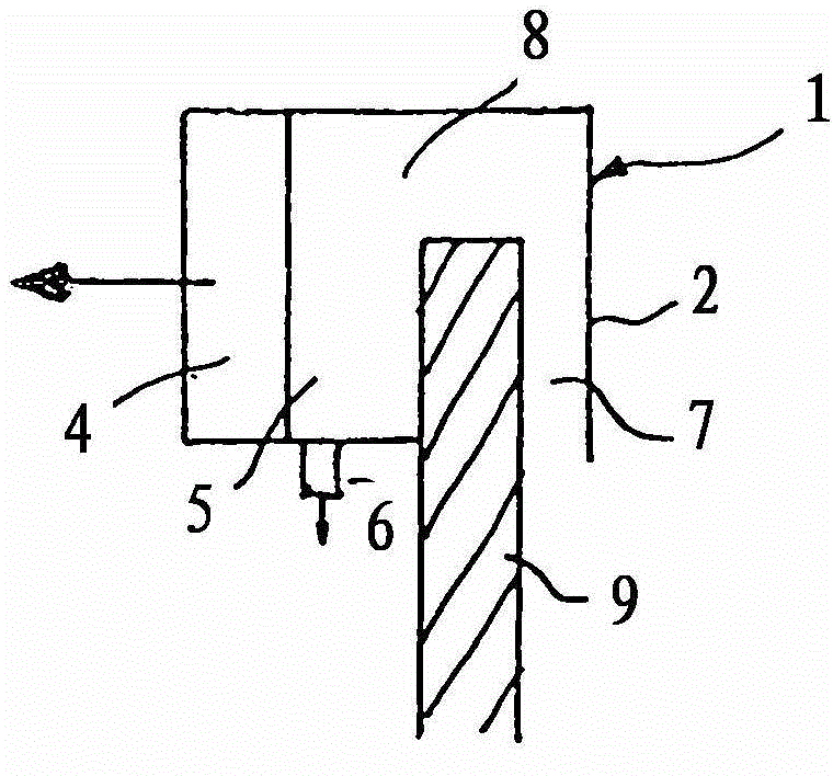 Ducts and condensate edge film collection and discharge devices for installation therein