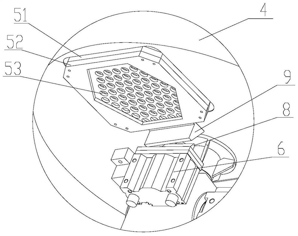 A device for quantitatively filling the inner barrel of fireworks