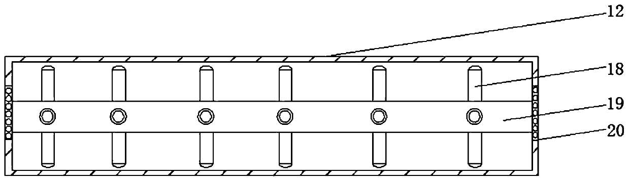 Nano-silver ion anti-radiation raw material mixing device for underwear production