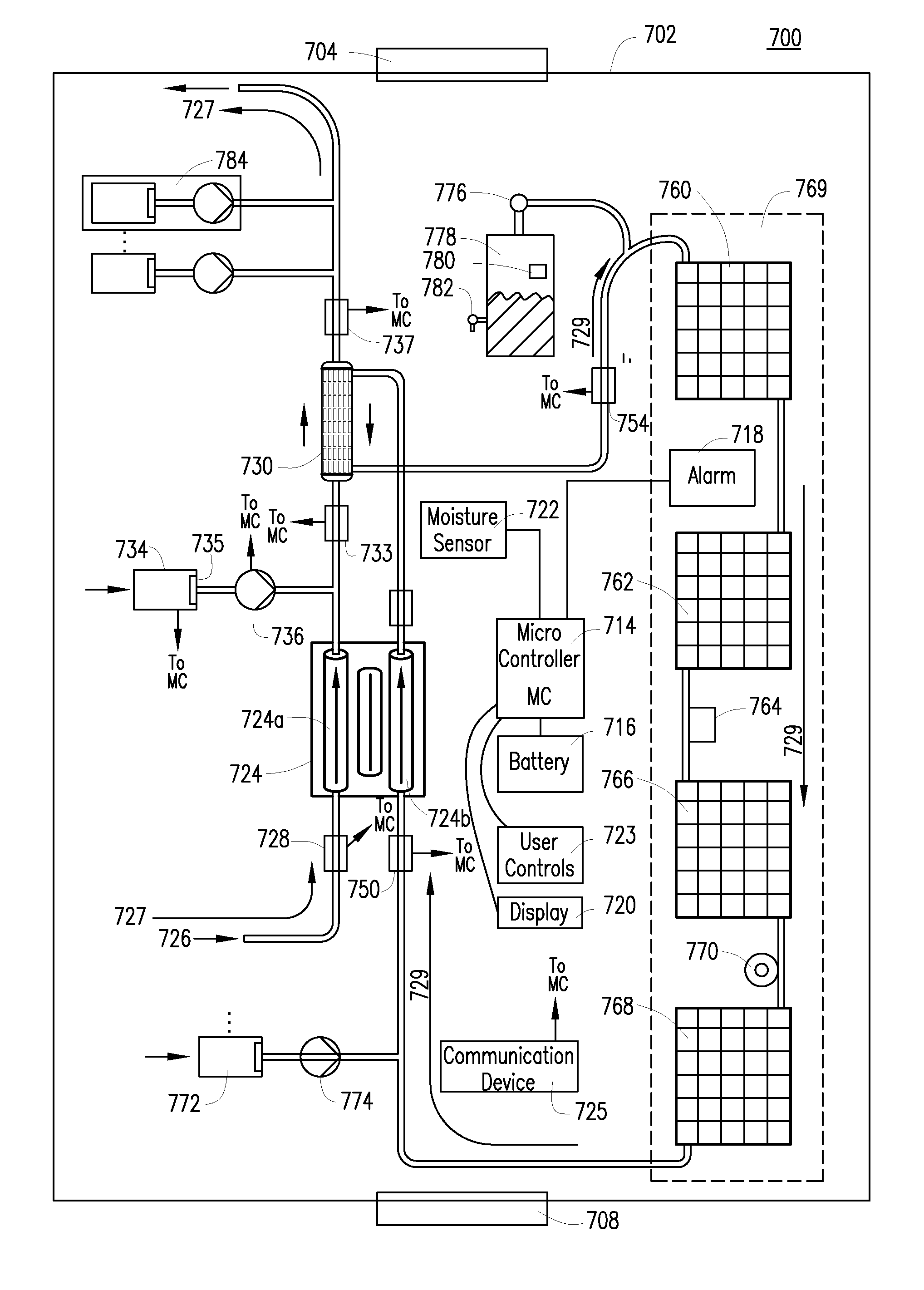 Wearable continuous renal replacement therapy device