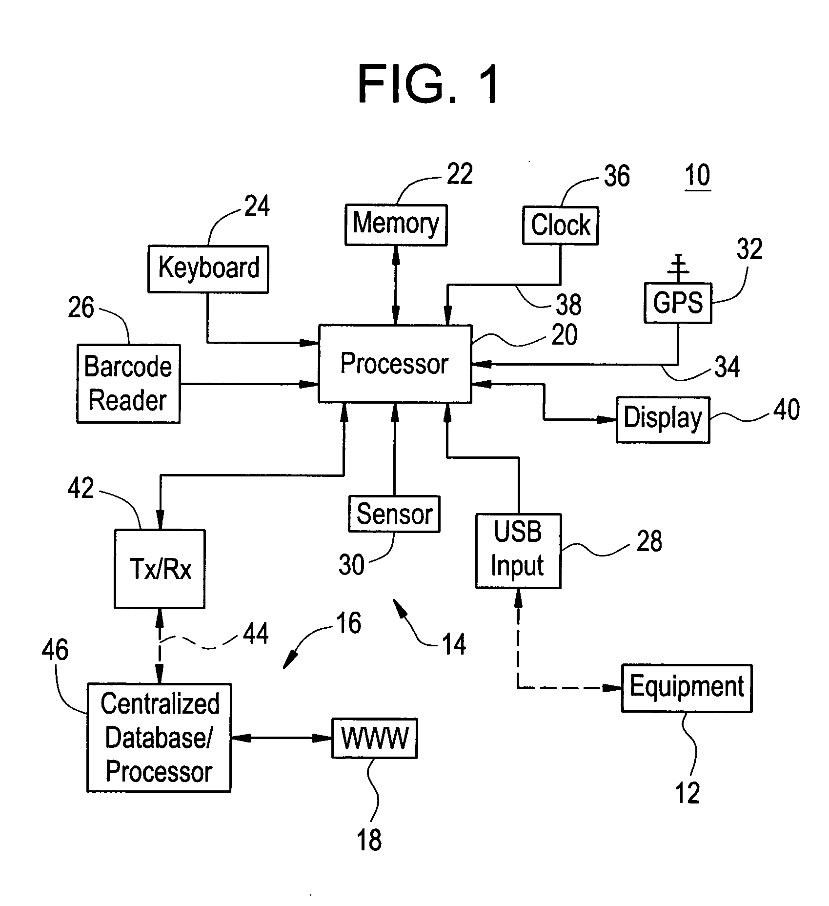 Inspection data recording apparatus and method