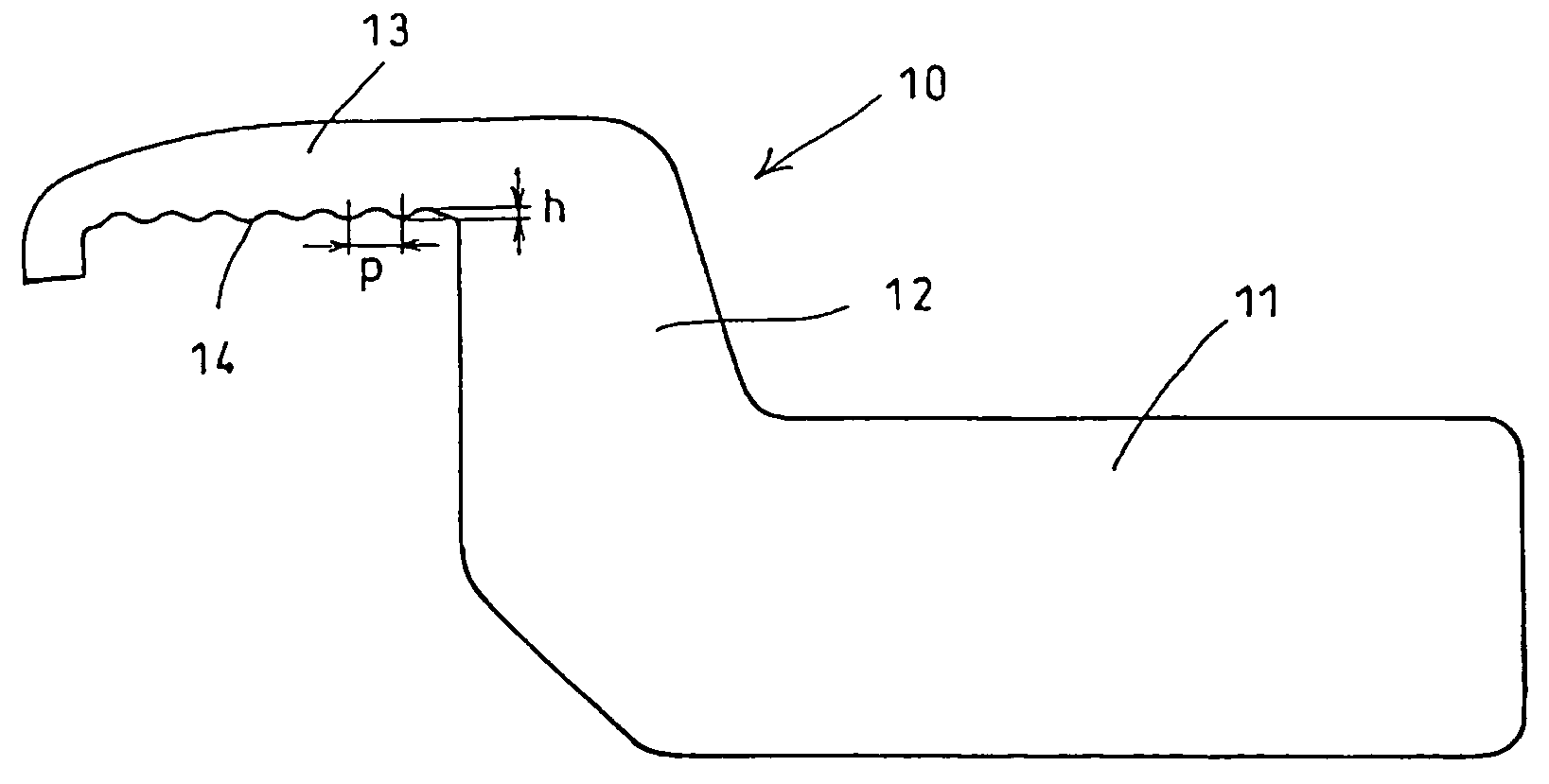 Looper for tufting machine