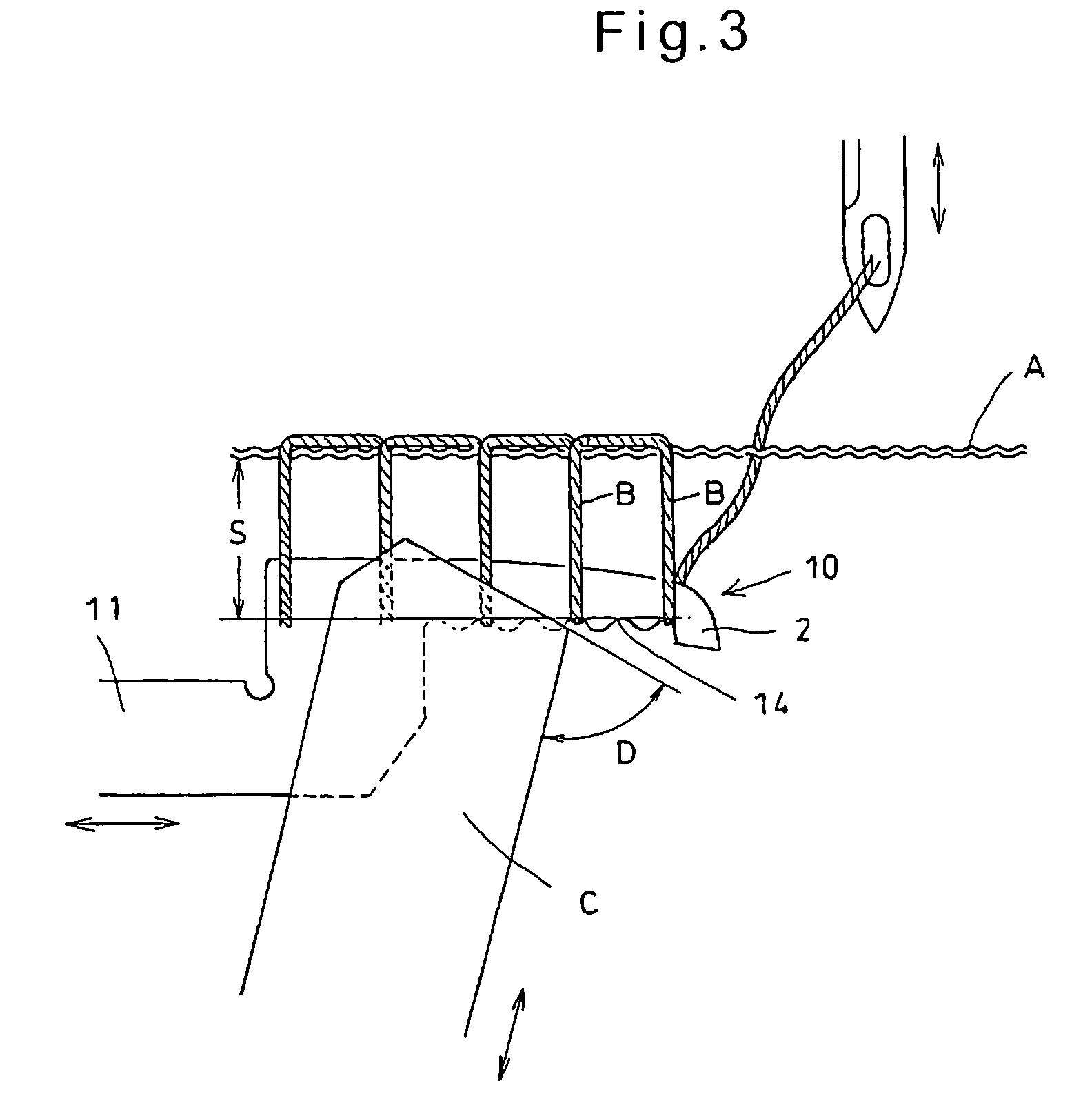 Looper for tufting machine