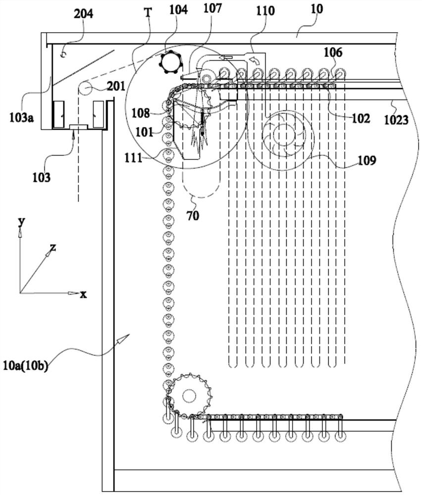 Oil discharge device and rapid steamer