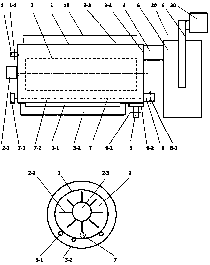 Negative pressure thermal evaporation equipment and technology of interventional activated carbon fiber boards