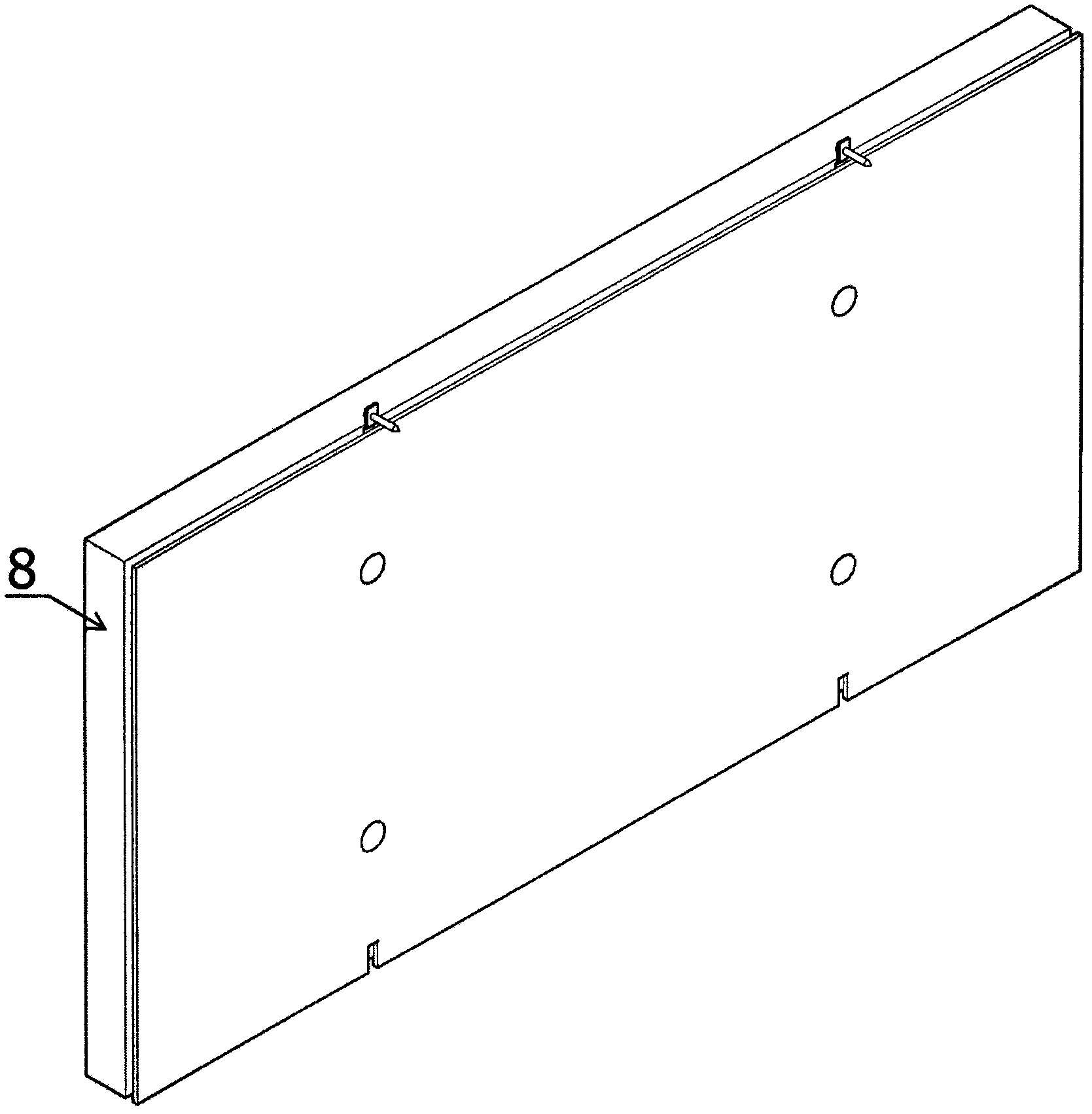 Fiber Concrete Sandwich Insulation Decorative Panel