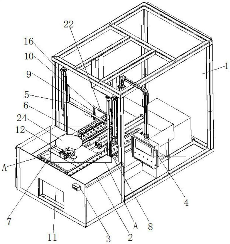 Centrifugal machine disc cleaning machine and using method thereof