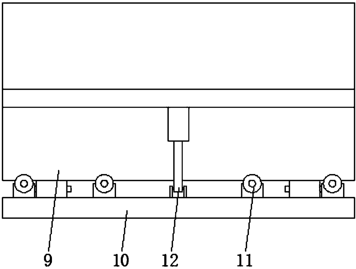 Water-spraying and dust-removal device for pavement based on environment protection