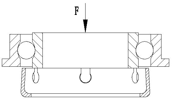 Assembly method of minitype non-standard rolling bearing