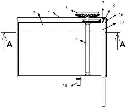 A cotton web cutting device