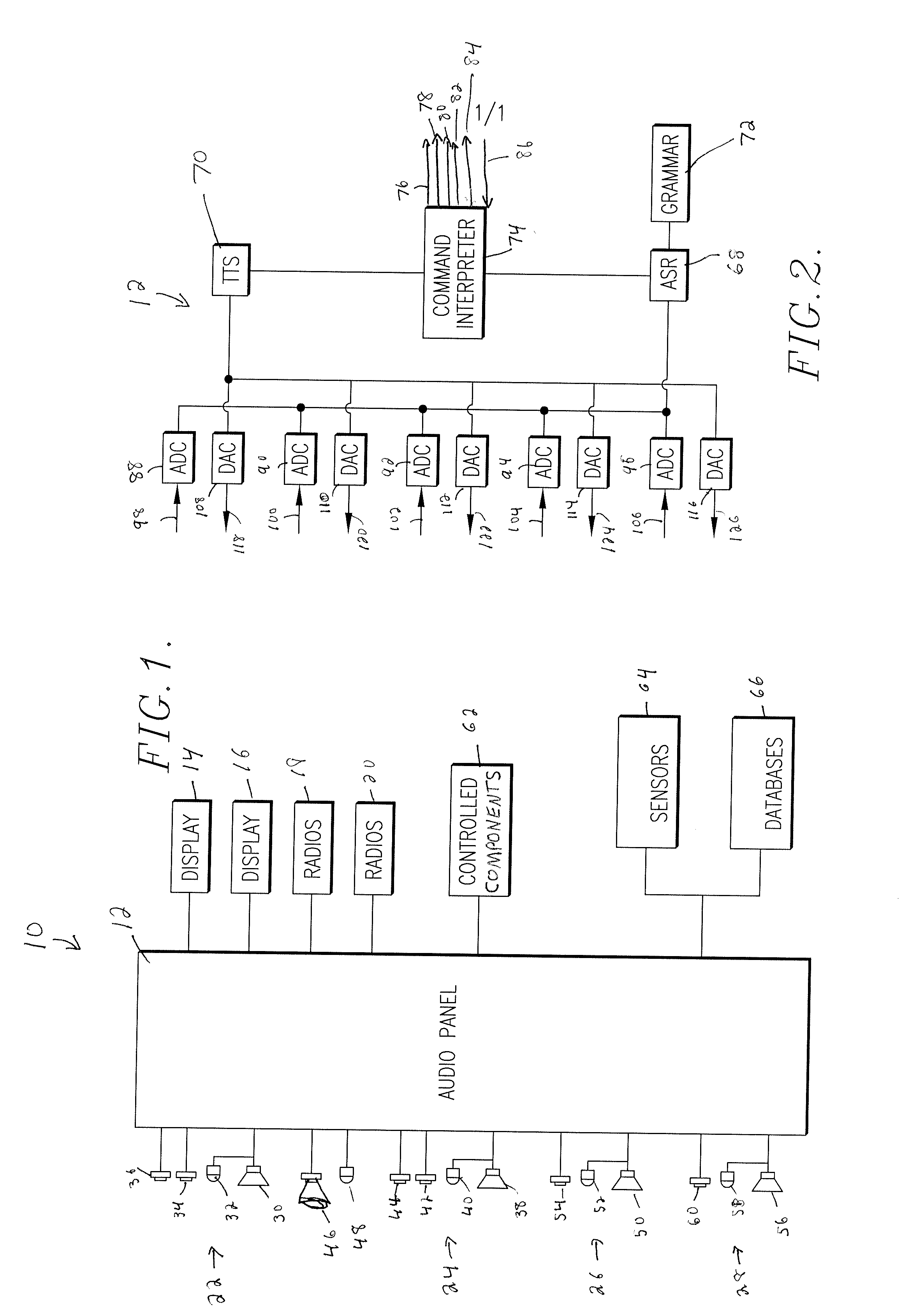 Automatic speech recognition system and method for aircraft