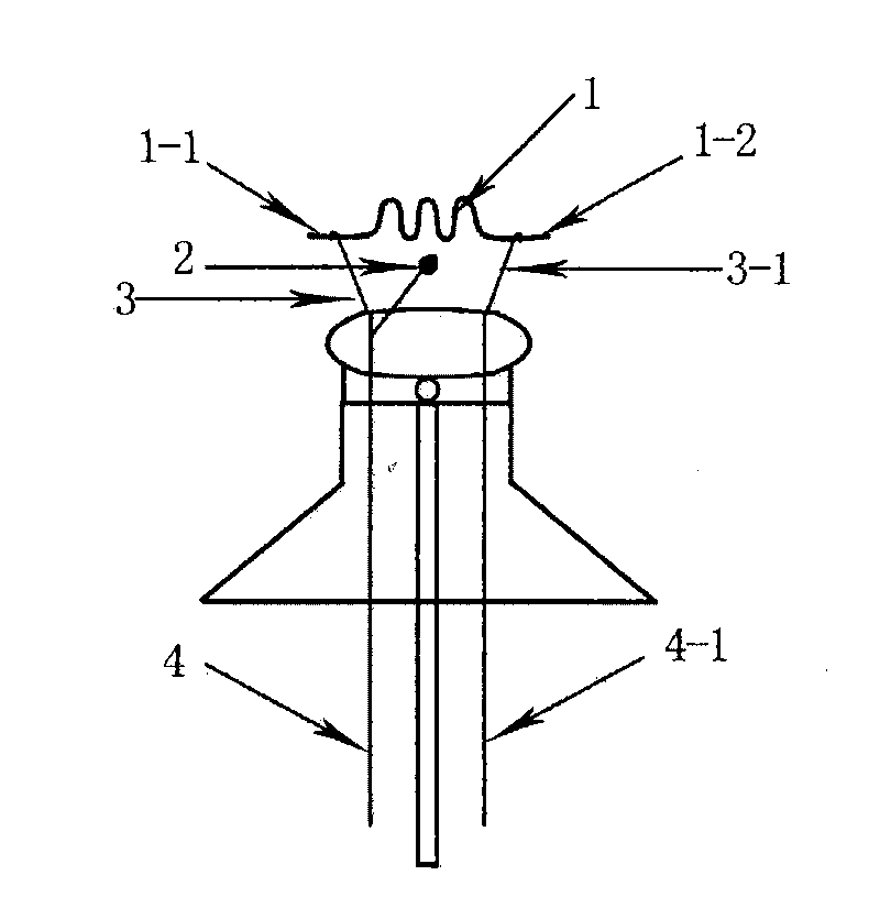 Mercury recycling fluorescent lamp