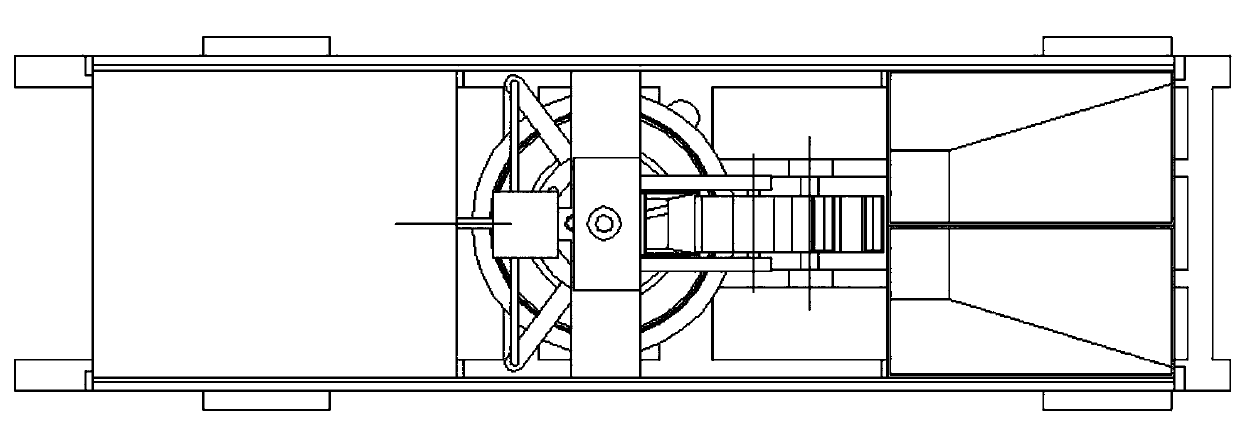 A road concrete transport mixing device and its use method