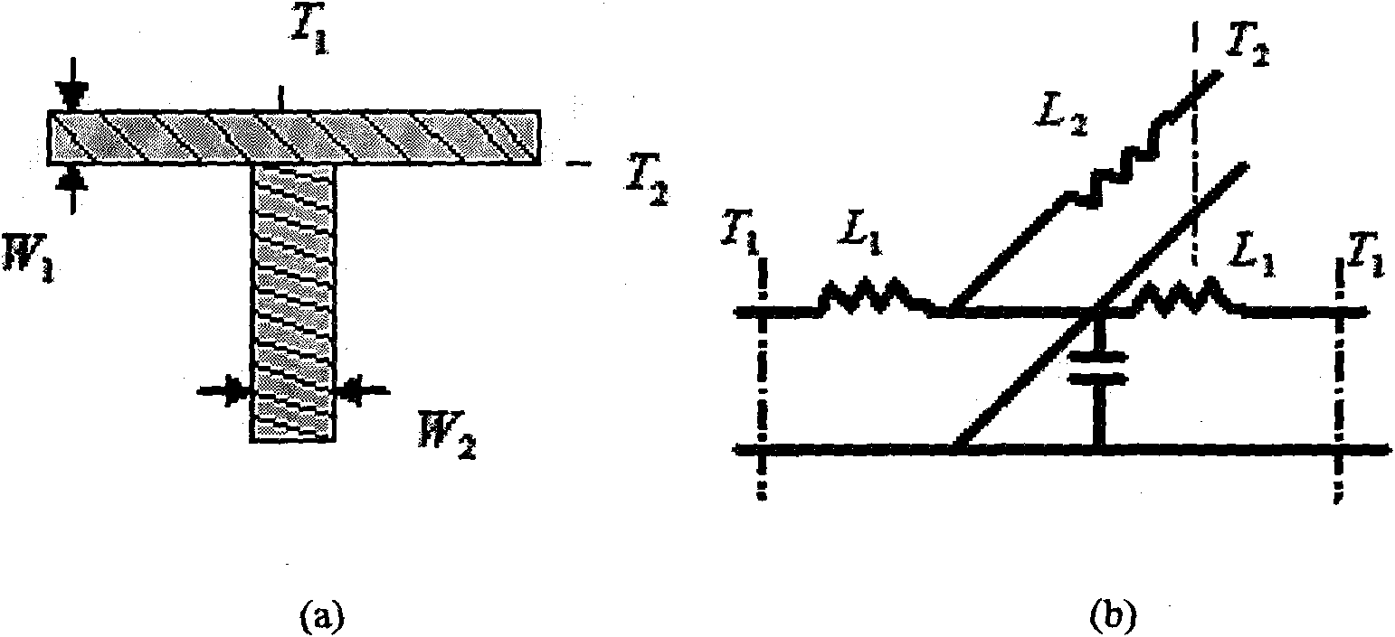 2.4-kilomegahertz miniature band-pass filter with low loss and double-zero