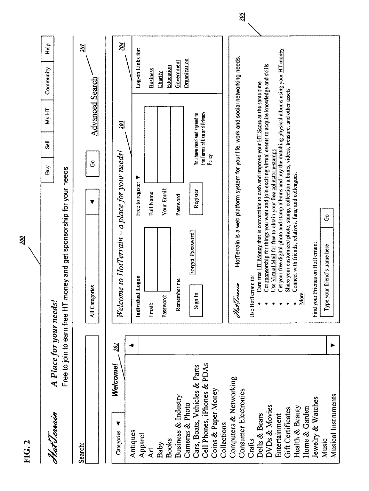 Online E-commerce and networking system/generating user requested sponsor advertisements to centralize siloed and distributed user data in the internet and business systems