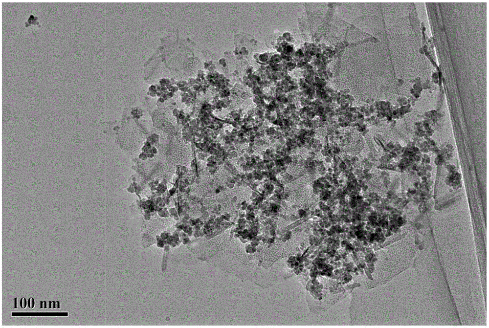 Nano composite material as well as preparation method and application thereof to water treatment