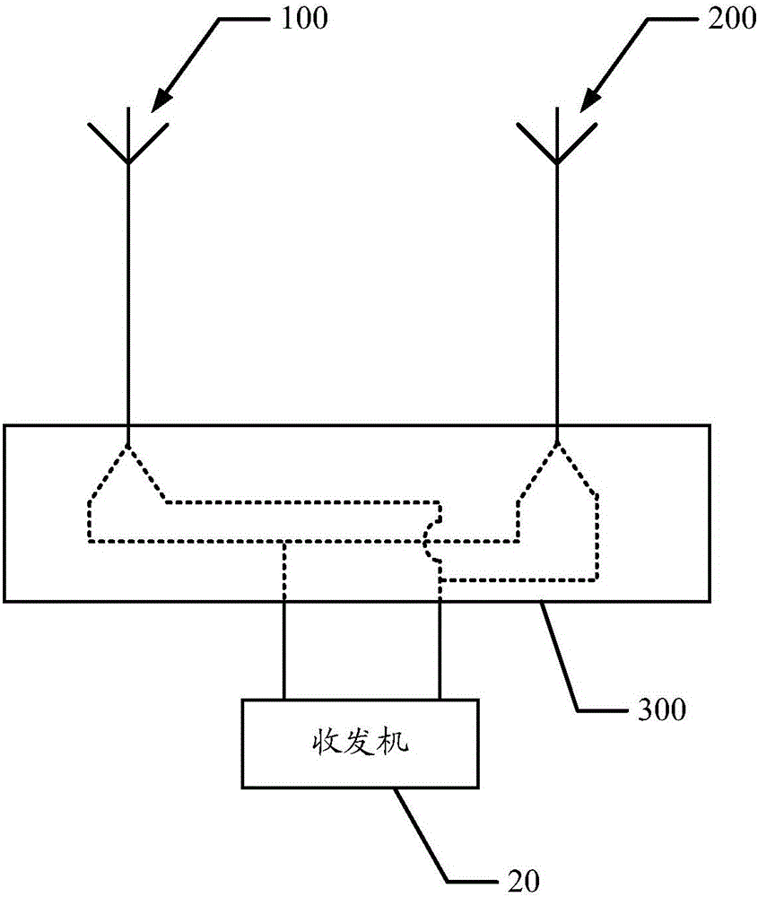 Antenna system, communication terminal and control method of communication terminal