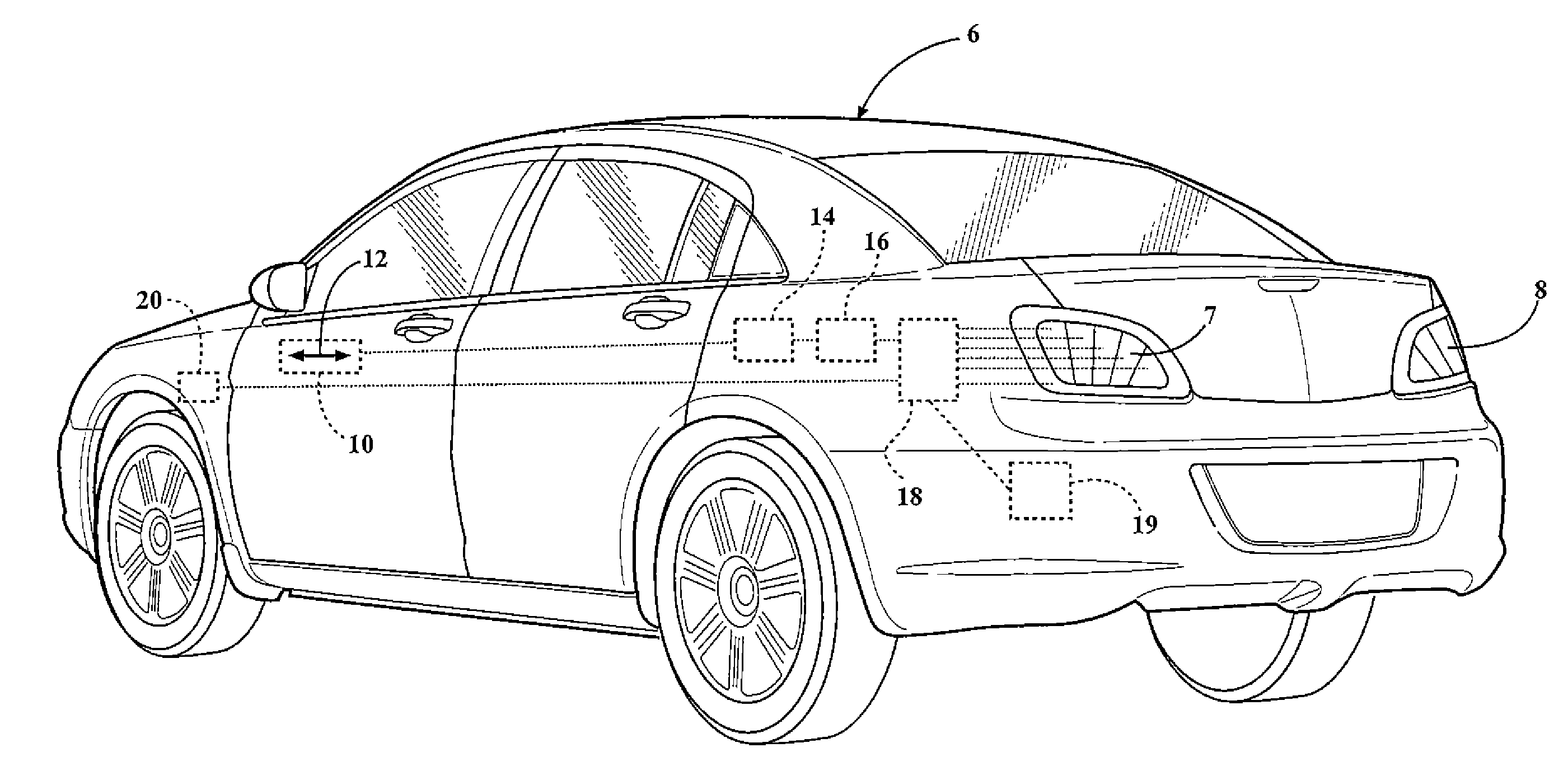 Automotive Brake Light with Graduated Display