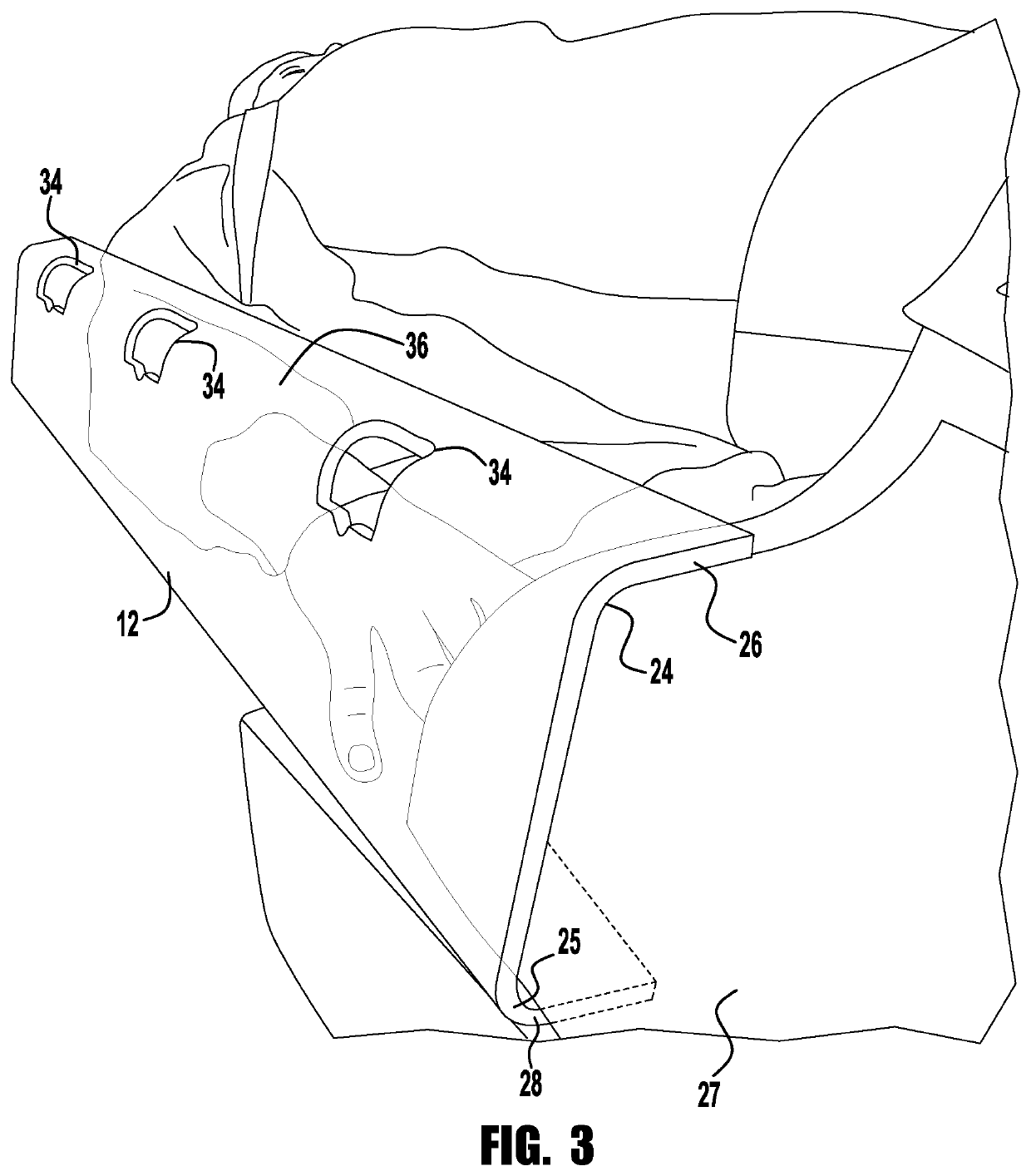 Radiation scatter protection system