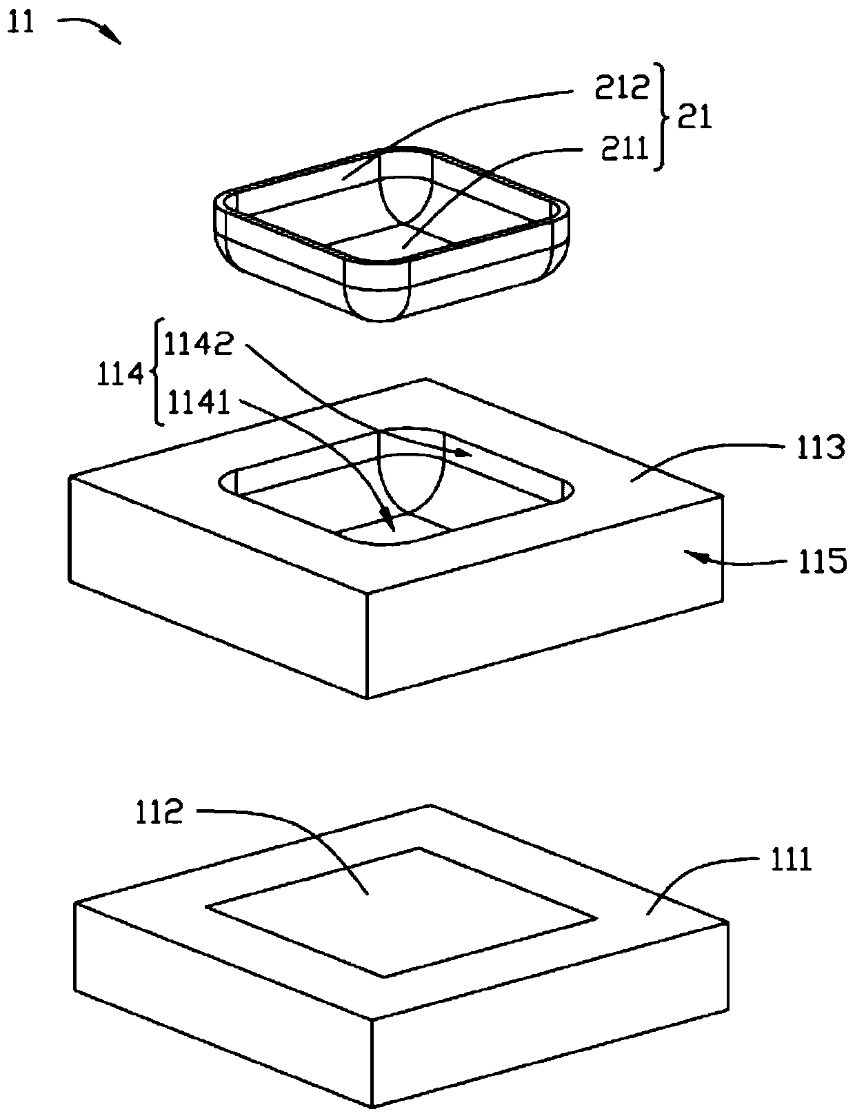 Attachment jig and attachment method using attachment jig