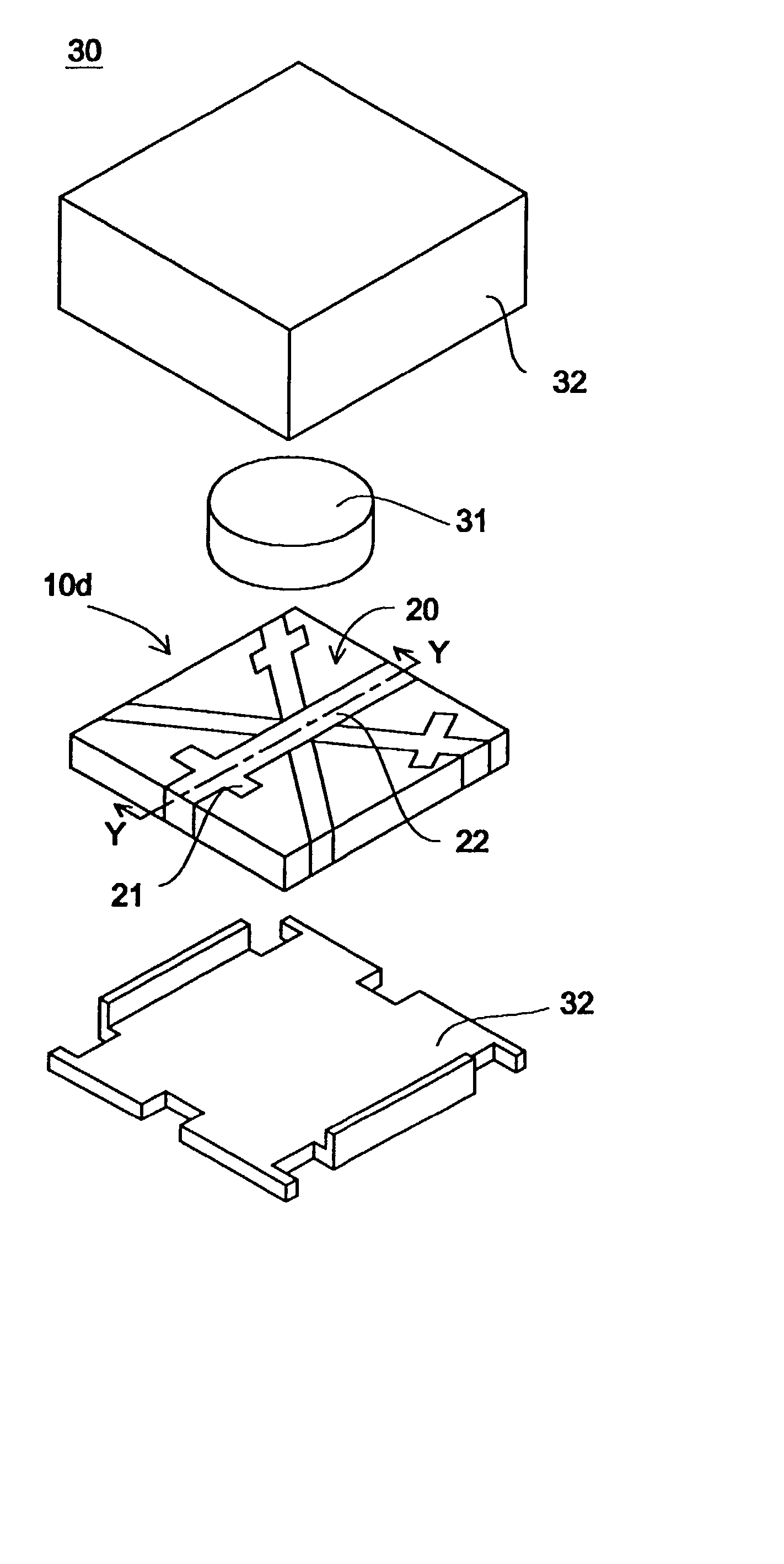 Complex circuit board, nonreciprocal circuit device, resonator, filter, duplexer, communications device, circuit module, complex circuit board manufacturing method, and nonreciprocal circuit device manufacturing method