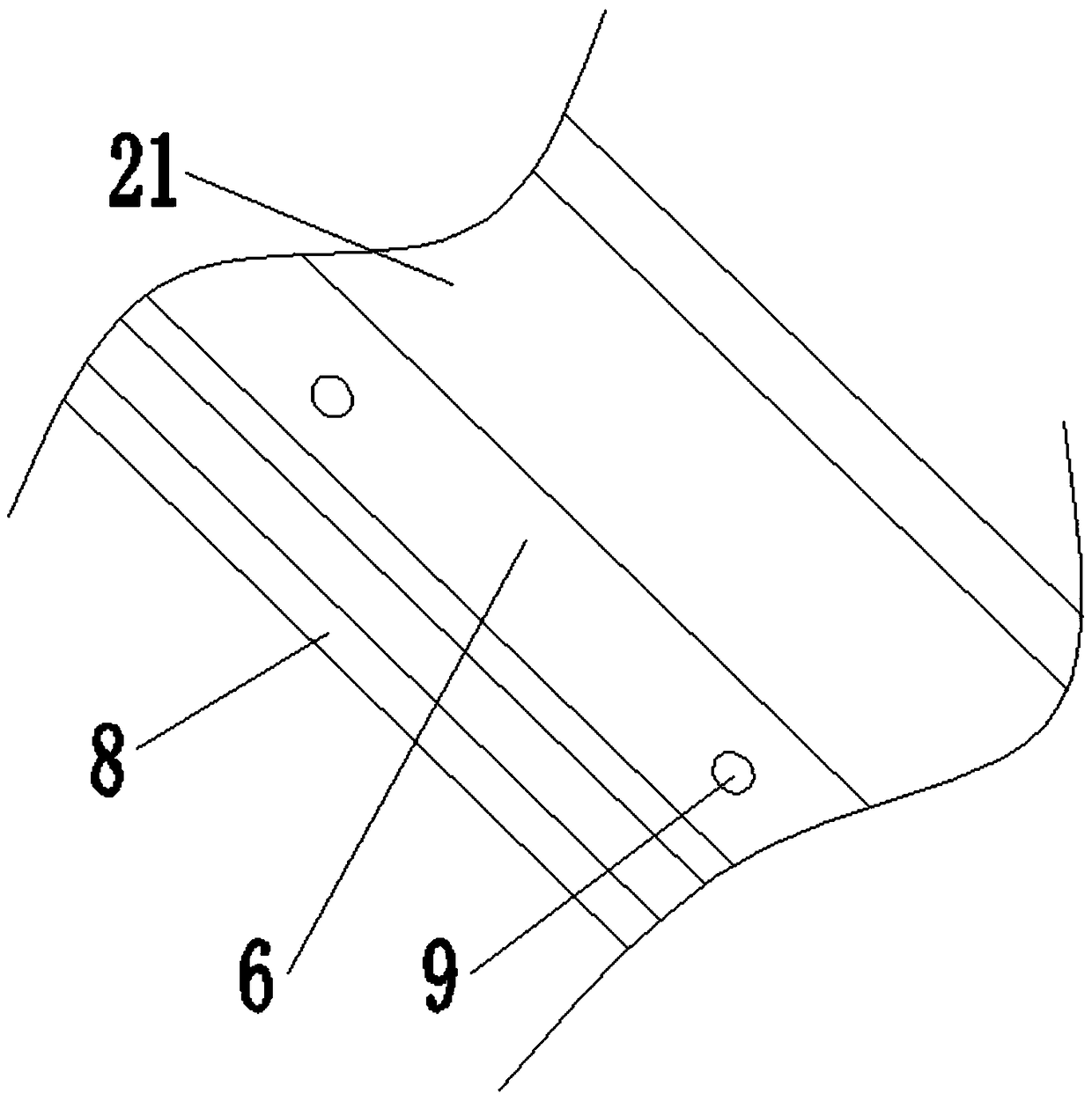 Shear wall side forming staircase steel mold and mounting method