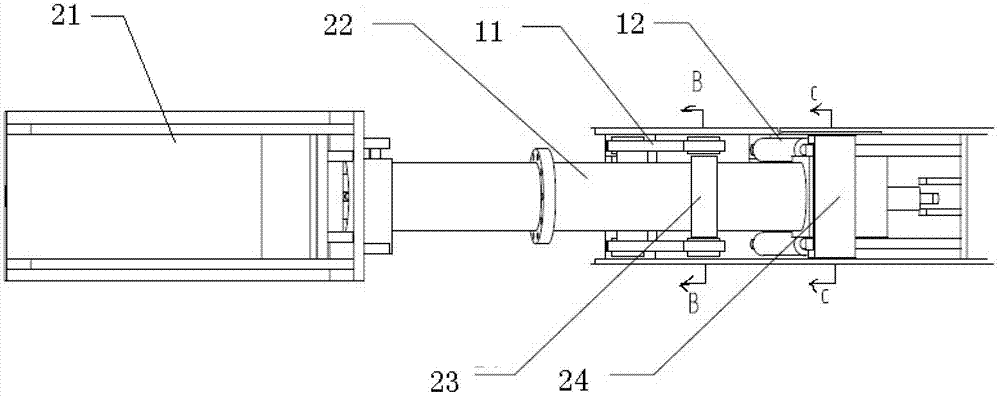 Stoking machine provided with insulation system