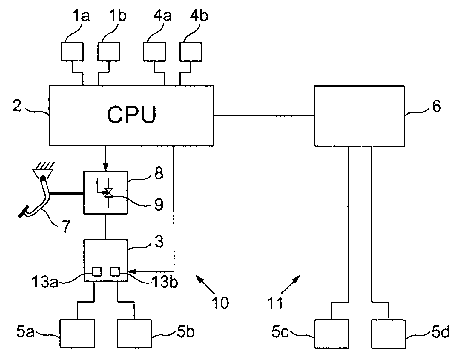 Device and method for adjusting the pedal characteristic curve of a hybrid braking system during modified braking-force distribution