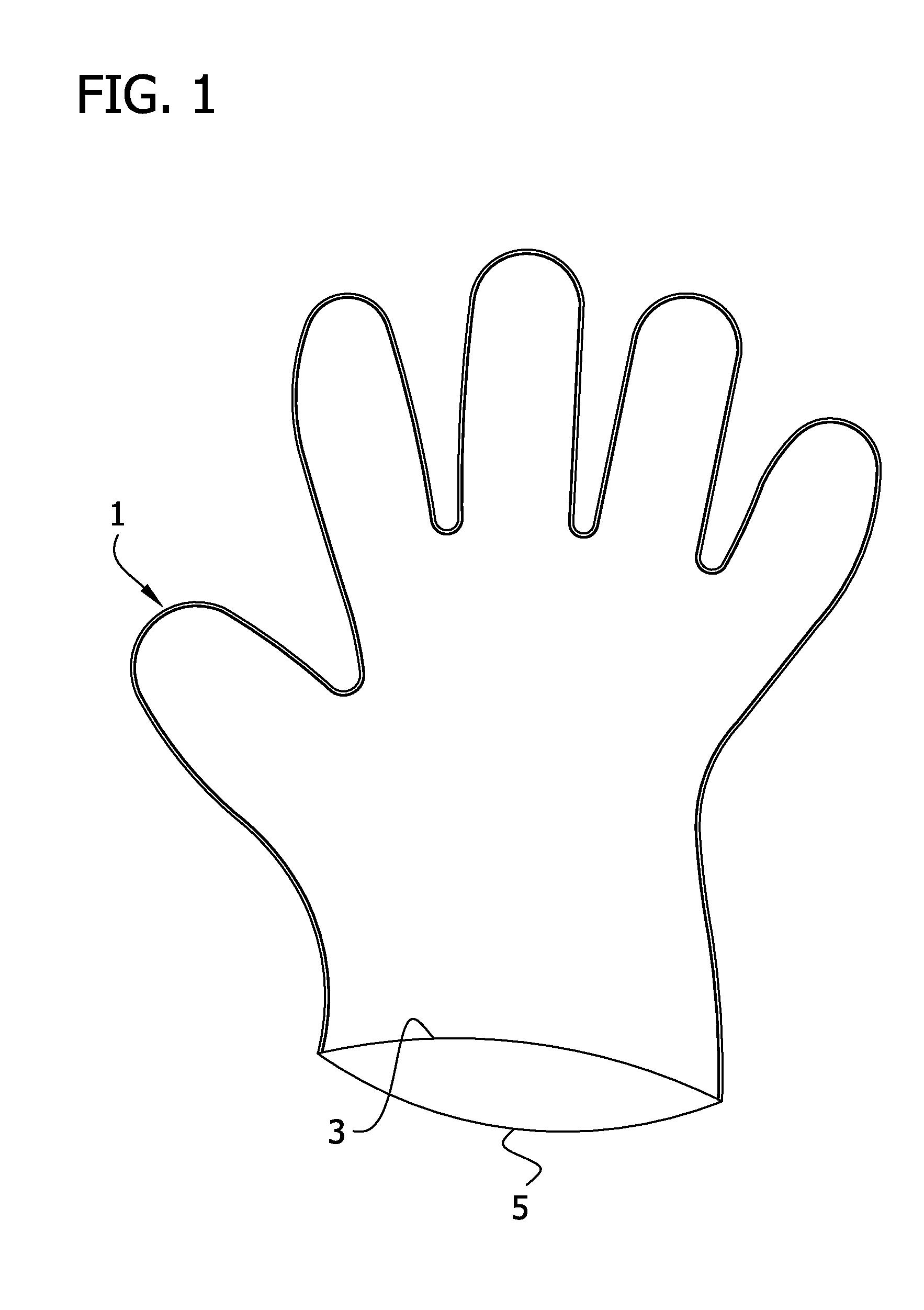 Disposable gloves and glove material compositions including a coloring agent