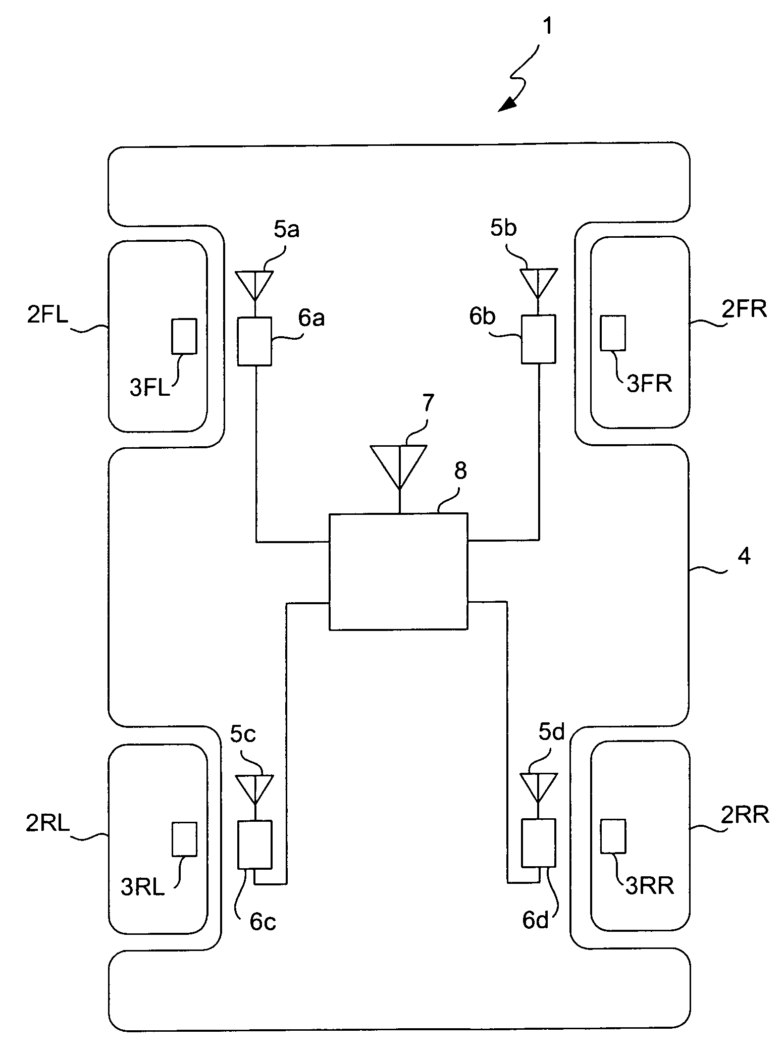 Transponder startup control method and interrogator for tire pressure monitoring system