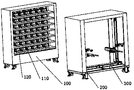 Foodstuff supply system of intelligent kitchen and implementation method thereof