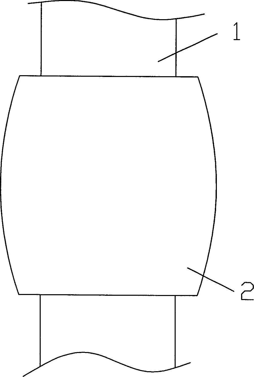 Ice-loading vibration isolation on sea platform