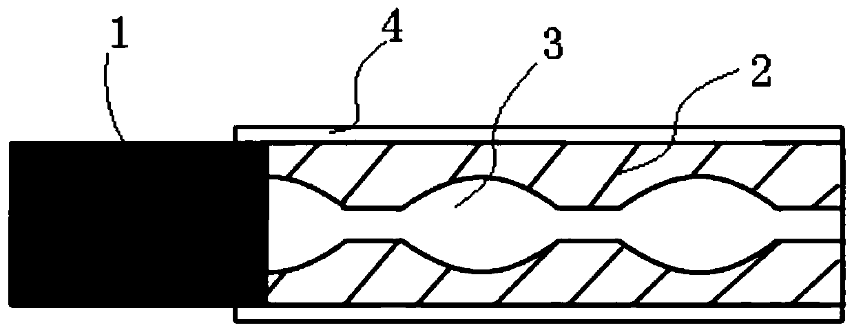 Heating cigarette using Venturi type hollow filter stick