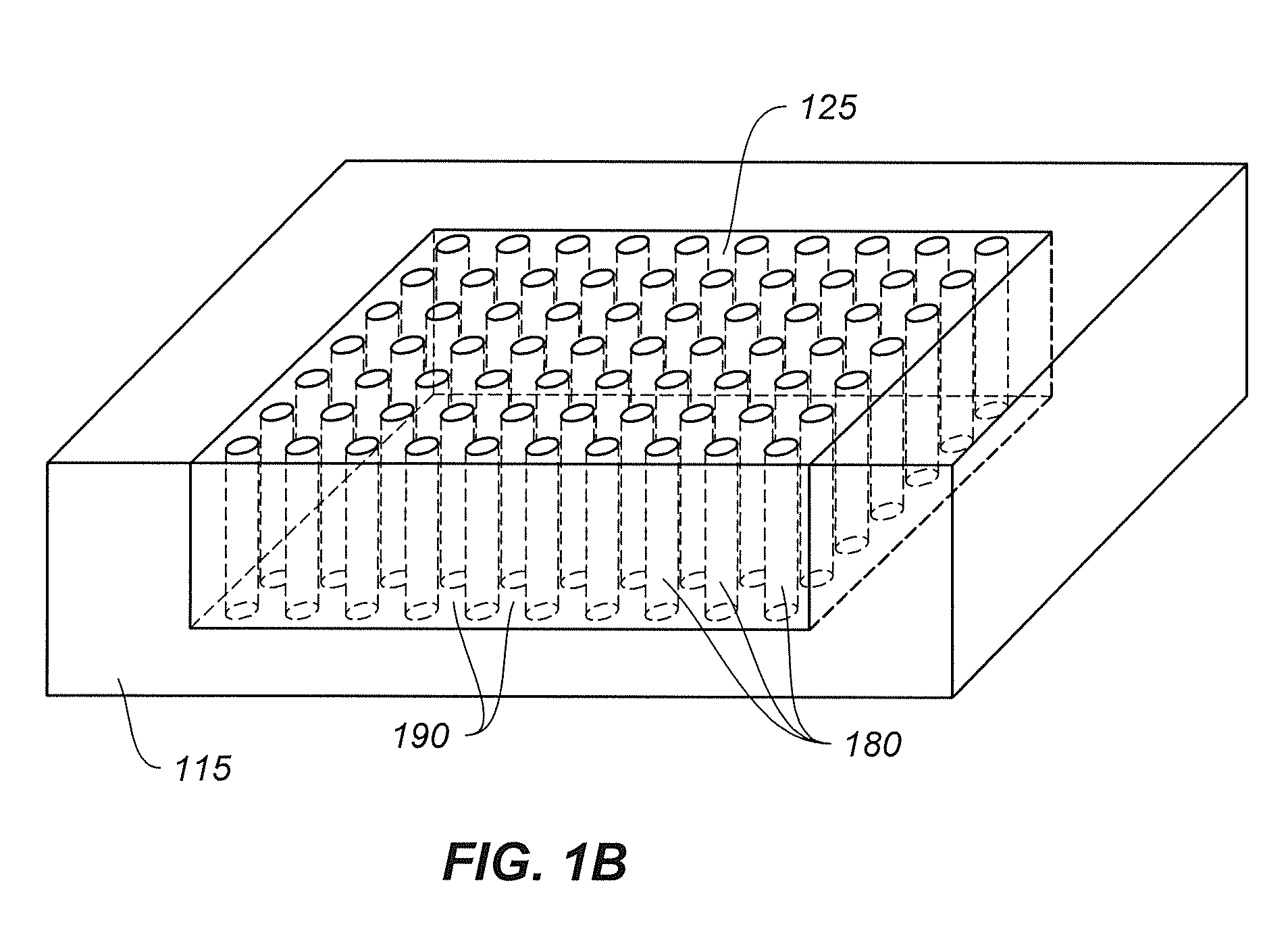 Arrays of long nanostructures in semiconductor materials and methods thereof