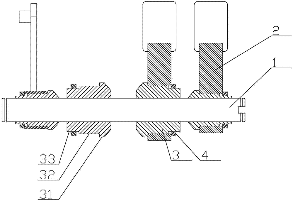 Integral circuit breaker half-shaft