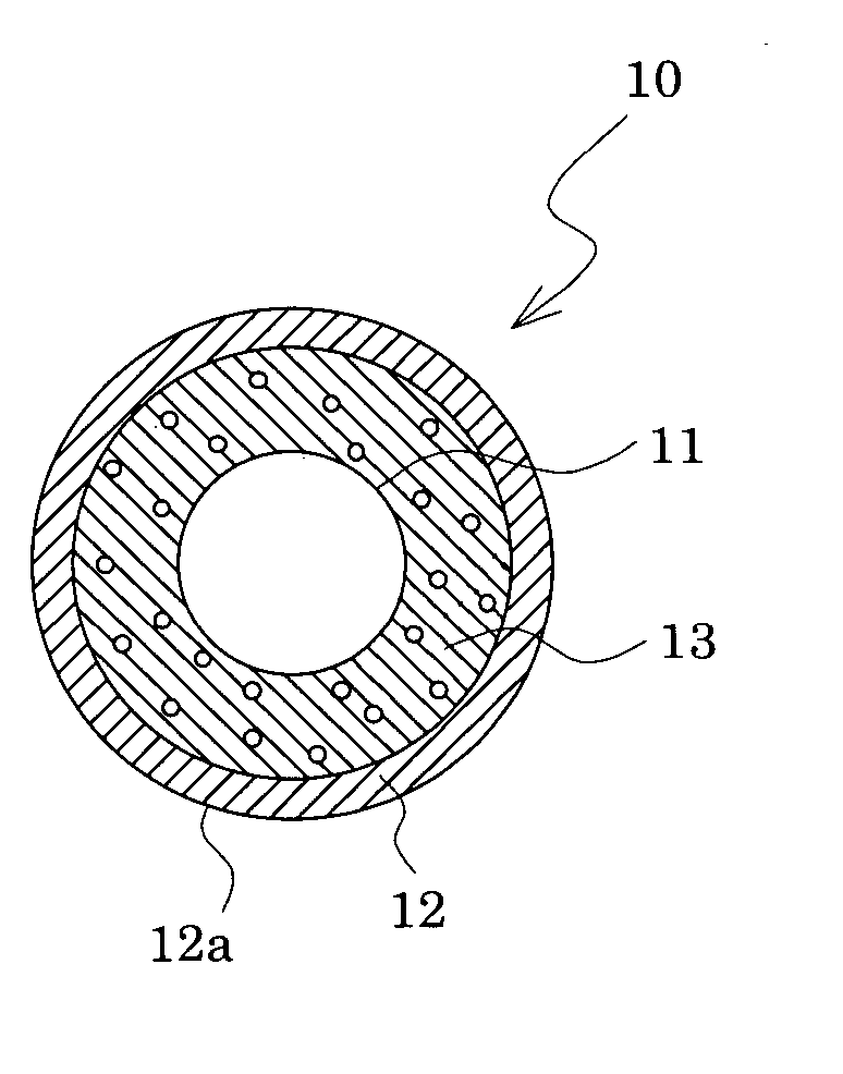 Conductive rubber member