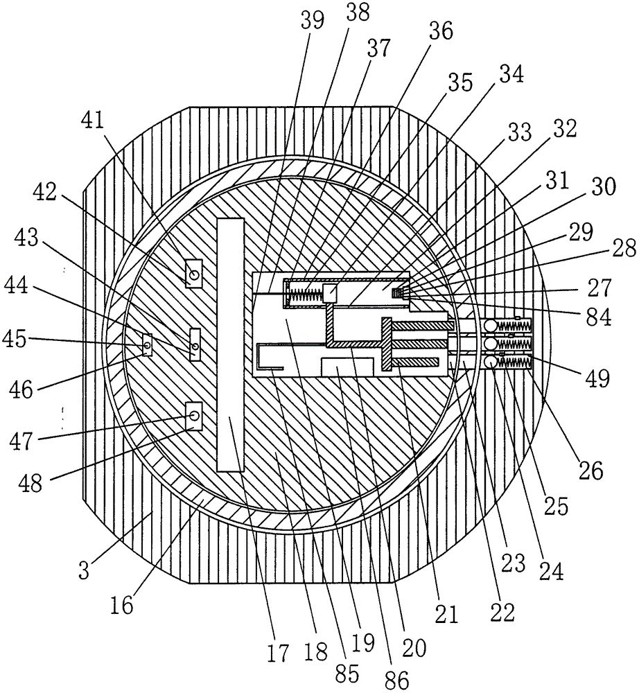 Ice ball lock system with intelligent alarm function